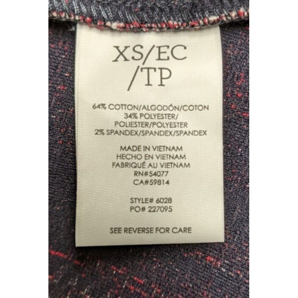 Women's Cabi Patchwork Blazer #6028 Red White Blue Classic Jacket XS EXCELLENT! - Picture 12 of 13